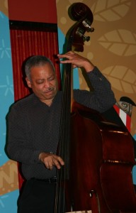 Phil Sparks on bass violin